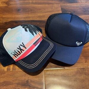 2 Roxy Trucker Hats